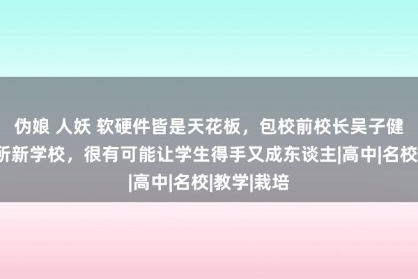 伪娘 人妖 软硬件皆是天花板，包校前校长吴子健镇守！这所新学校，很有可能让学生得手又成东谈主|高中|名校|教学|栽培